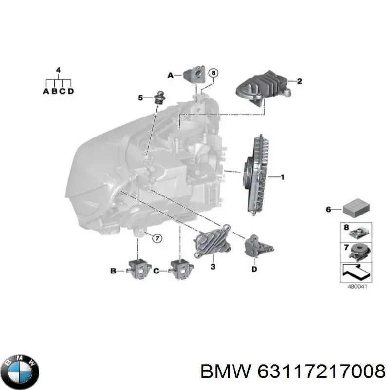  63117217008 BMW