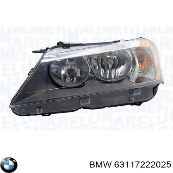 Фара ліва 63117222025 BMW