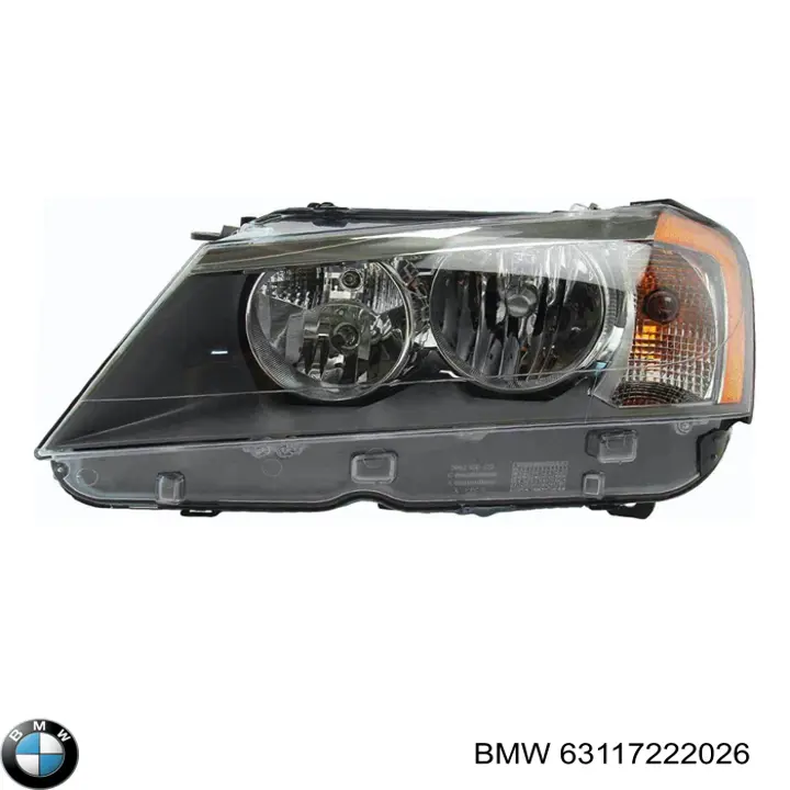 Основна фара - вставка BMW 63117222026 ціна, від 188.87 USD