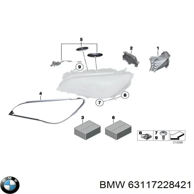 63117228421 BMW 