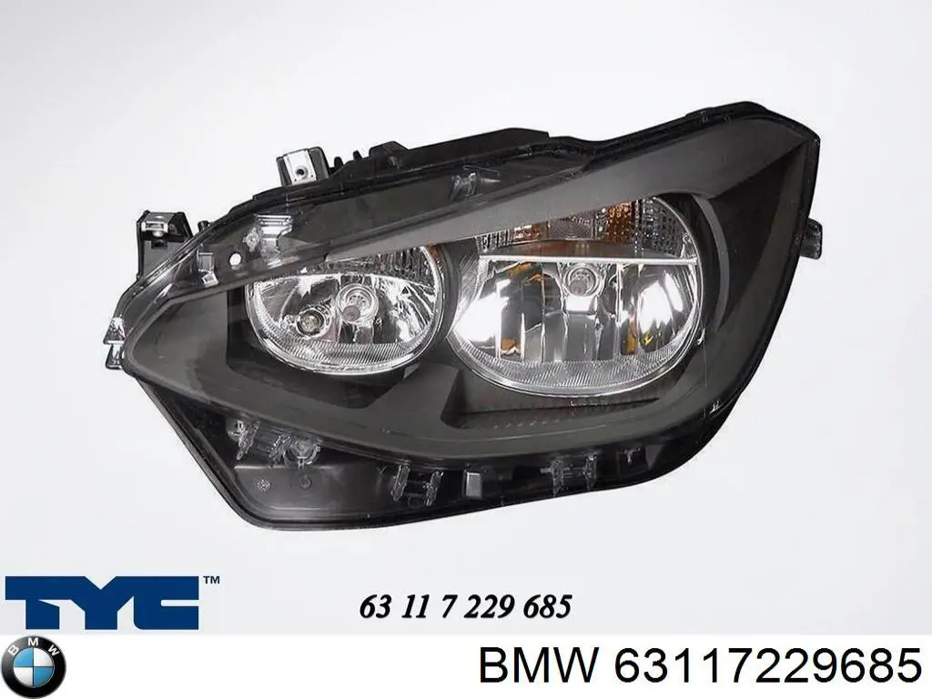 Купити 63117229685 BMW Основна фара в зборі ліва