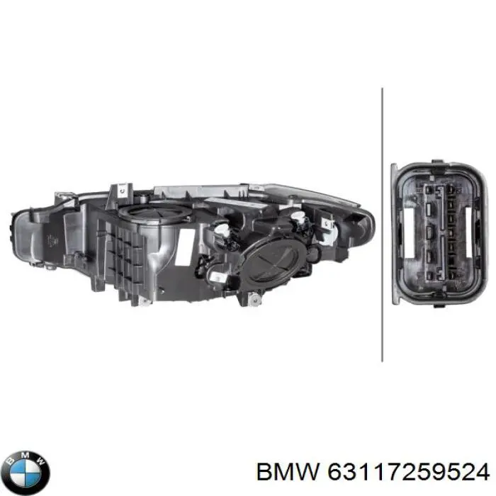 Купити 63117259524 BMW Права блок фара