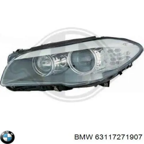 63117271907 BMW Фара левая (Для адаптивного света (AFS))