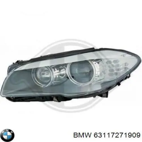 63117271909 BMW Фара дальнього світла в зборі