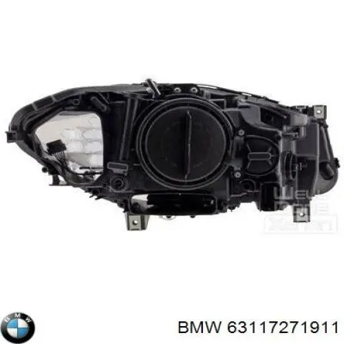 Фара дальнього світла в зборі BMW 63117271911