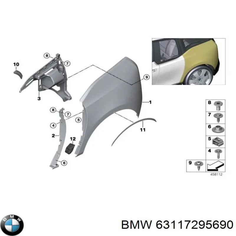  63117295690 BMW