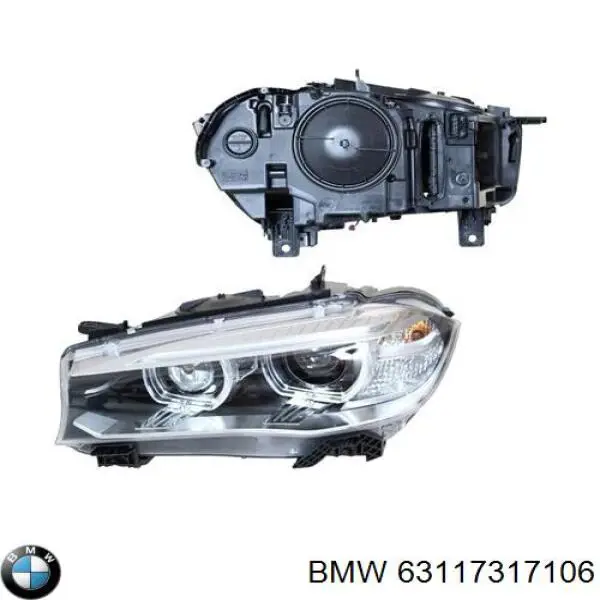 63117317106 BMW Фара передня права