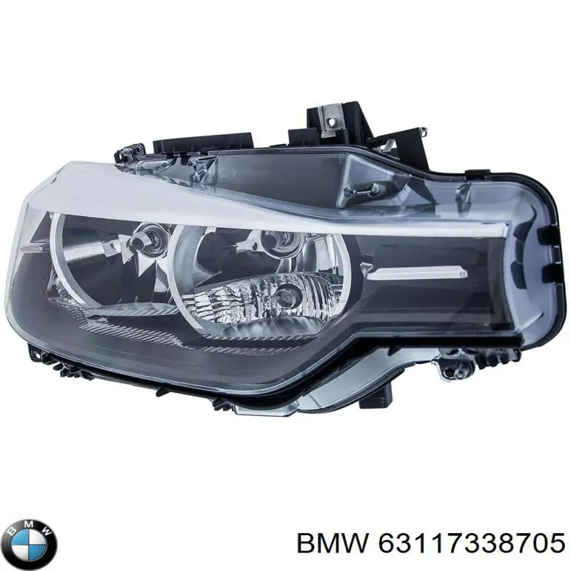 63117338705 BMW Фара дальнього світла в зборі