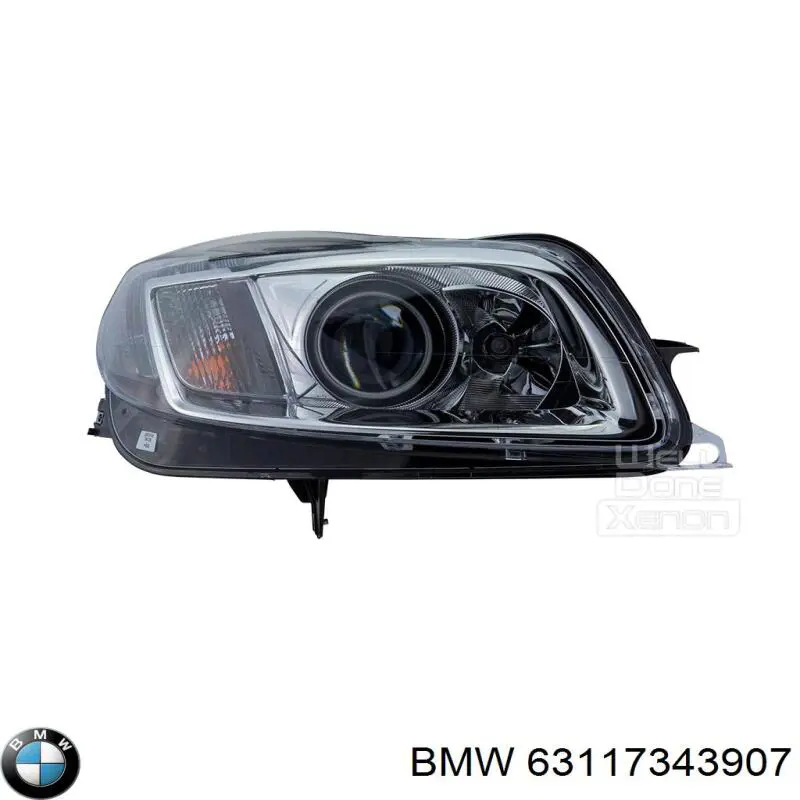 Купити 7343907 BMW Основна фара в зборі ліва