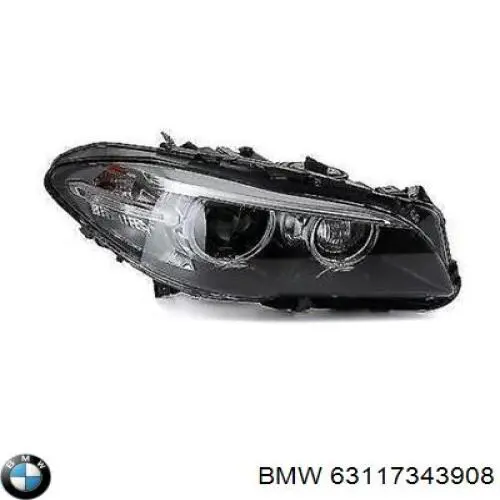 Фара правая BMW 63117343908 ціна, від 1075.38 USD