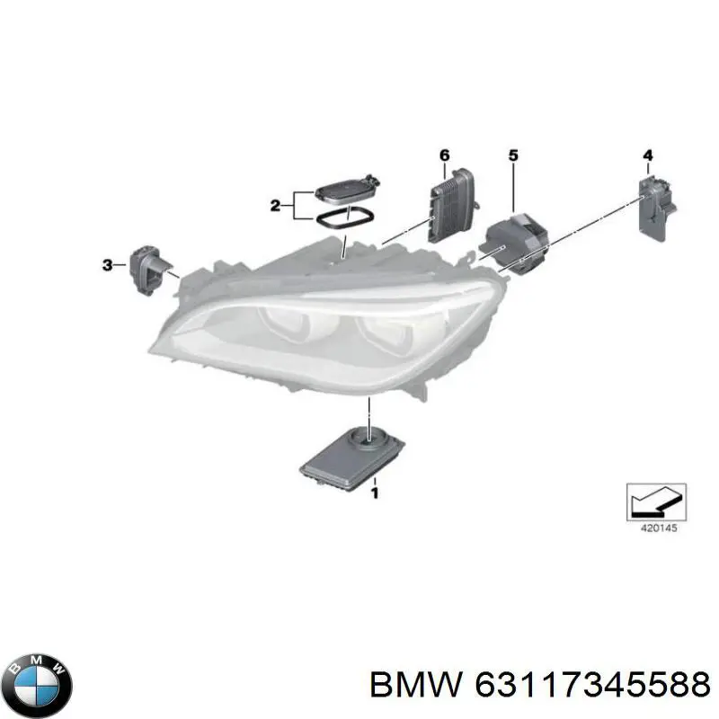 63117345588 BMW 