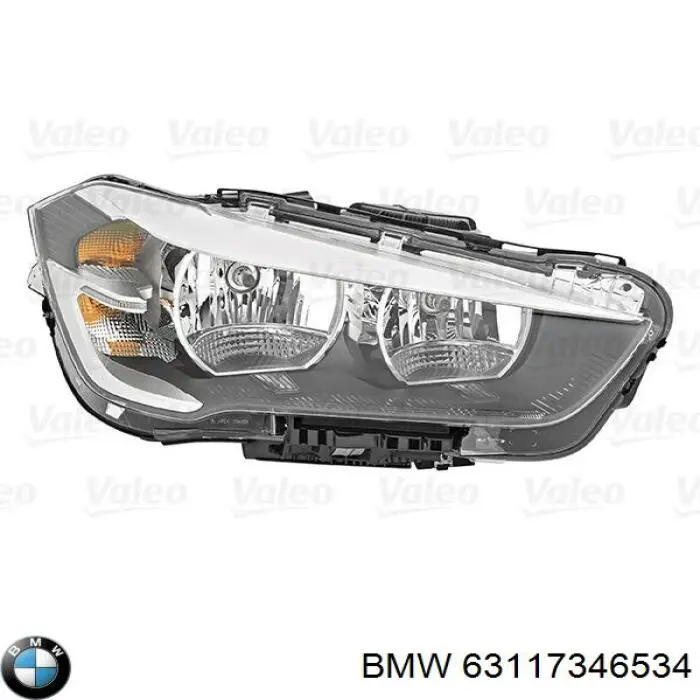 Купити 46729 VALEO Права блок фара