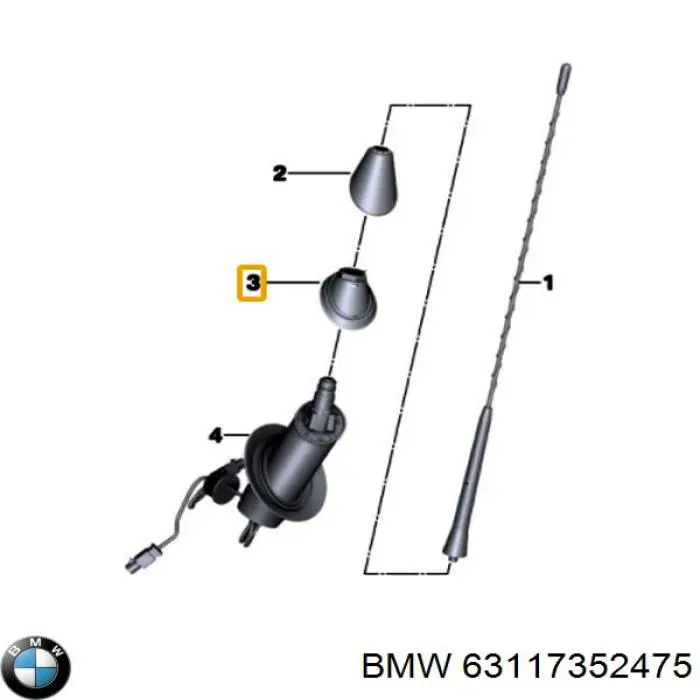  BMW 63117352475 ціна, від 652.23 USD