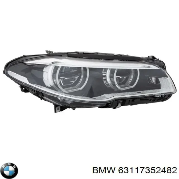 Купити 63117352482 BMW Права блок фара