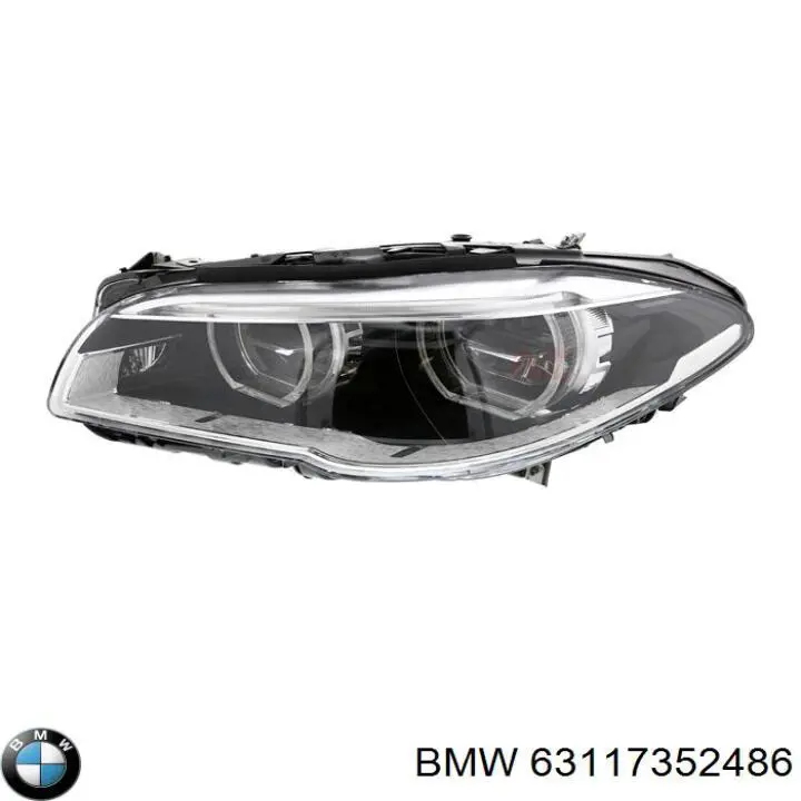 Фара правая BMW 63117352486 ціна, від 2838.78 USD