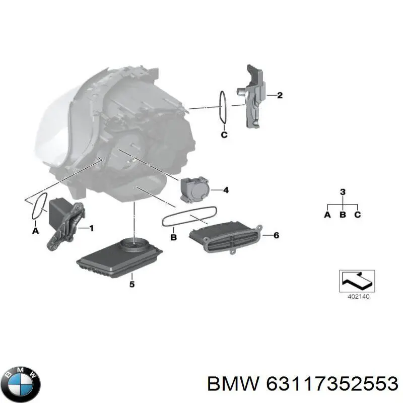  63117352553 BMW