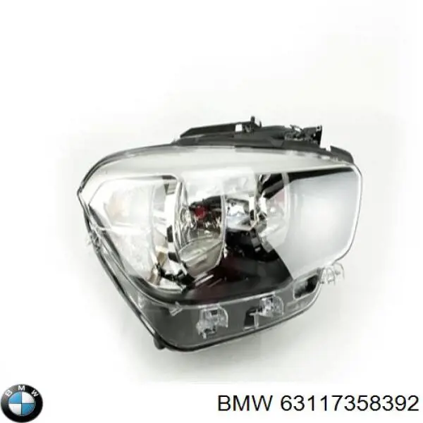 Права блок фара BMW 63117358392 ціна, від 250.76 USD