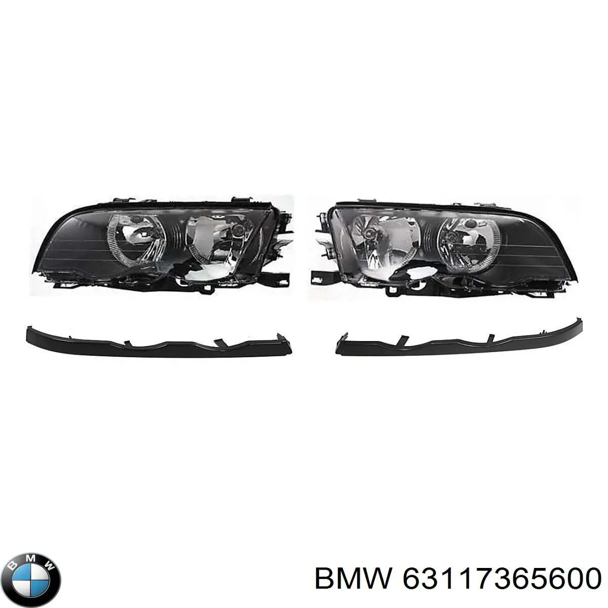7365600 BMW Фара правая