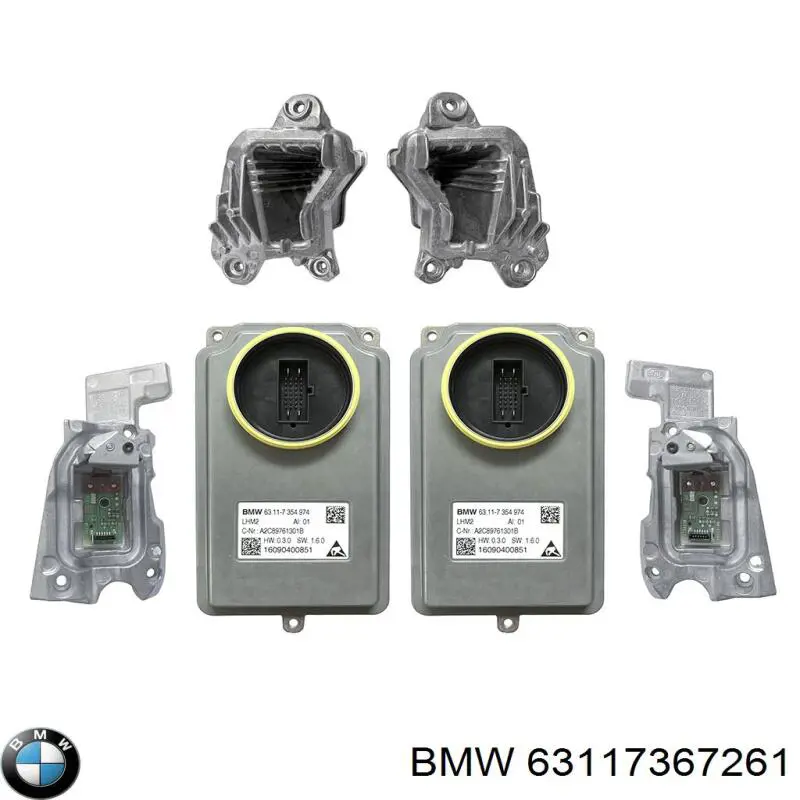 Блок керування освітленням BMW 63117367261 ціна, від 187.67 USD