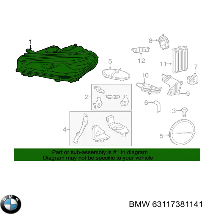  63117381141 BMW