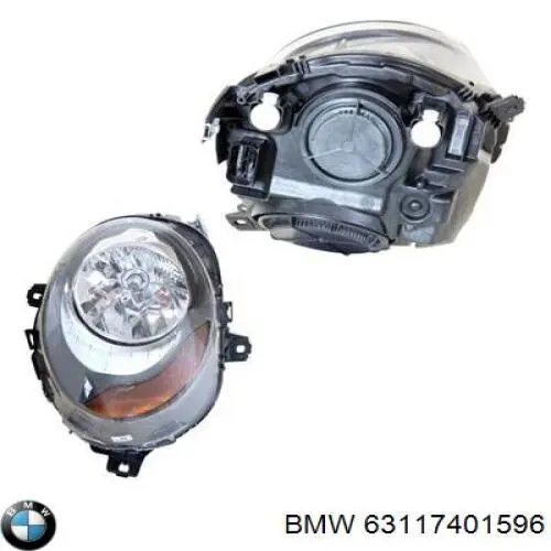 Купити 63117401596 BMW Права блок фара