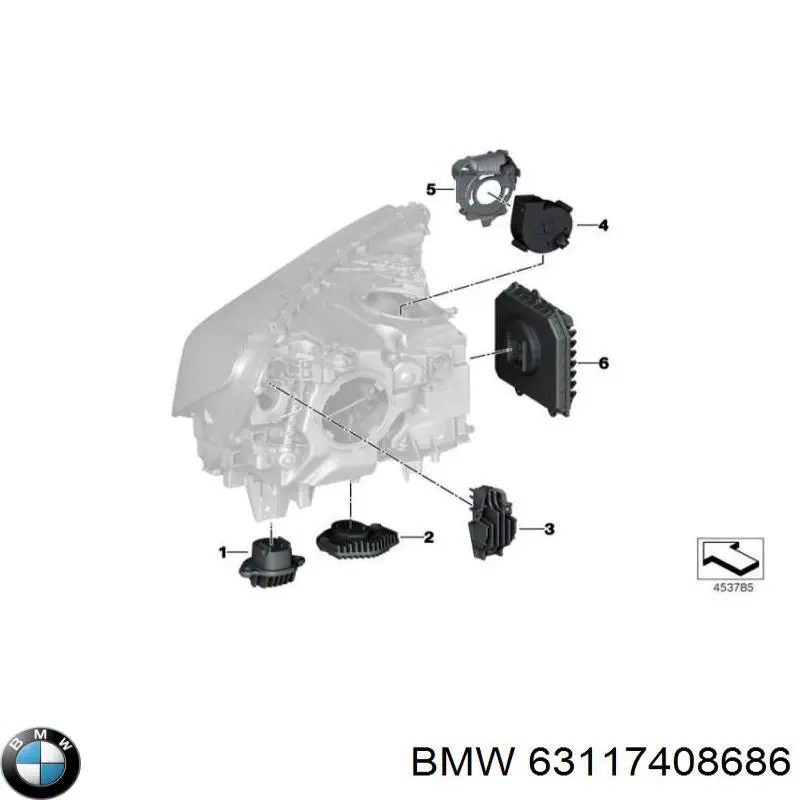 63117408686 BMW 