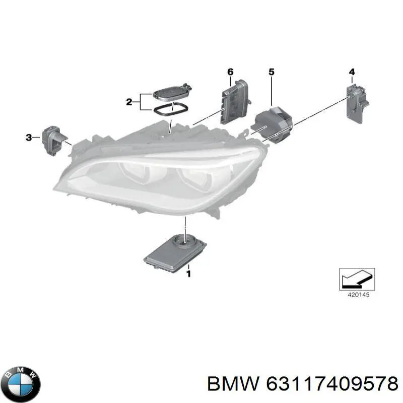  BMW 7316225