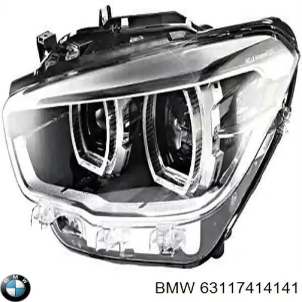 Фара ліва передня BMW 63117414141 ціна, від 949.41 USD