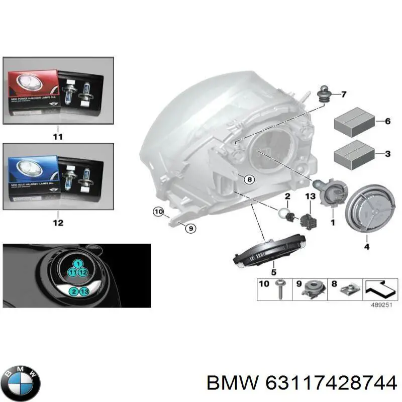 63117428744 BMW 