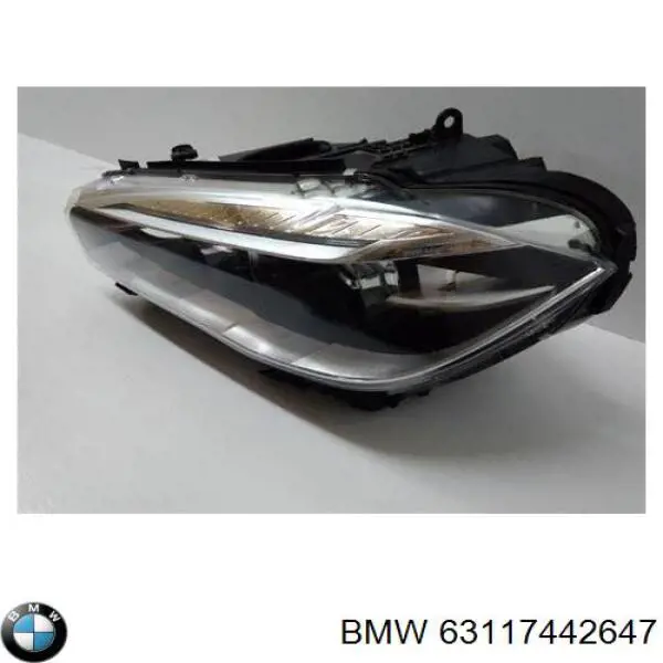 Фара ліва 63117442647 BMW