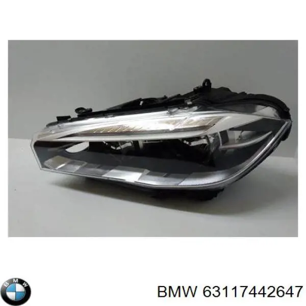 63117442647 BMW Фара дальнього світла в зборі