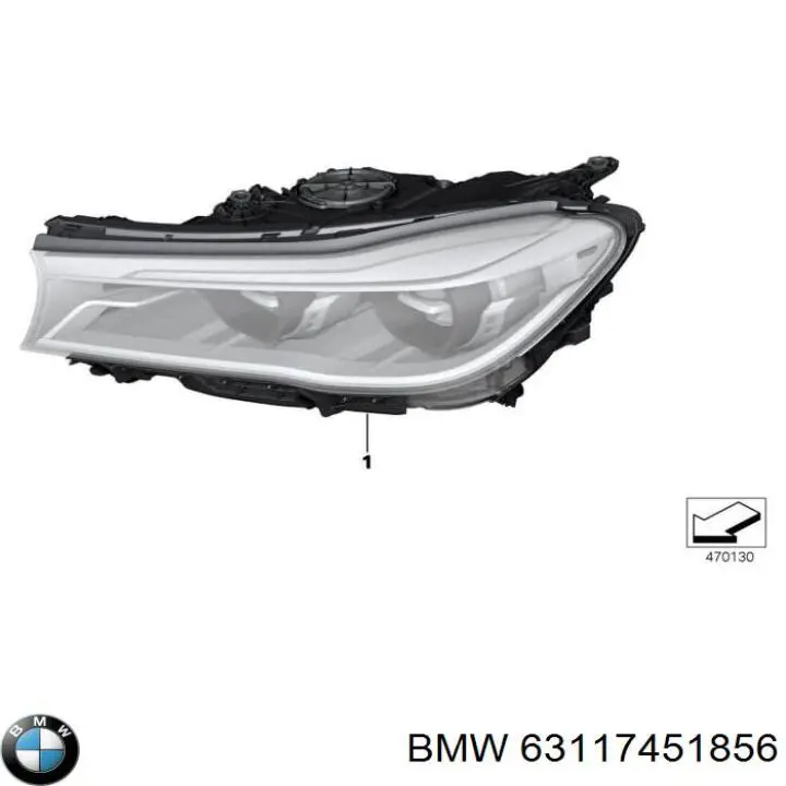  BMW 63117451856 ціна, від 886.67 USD