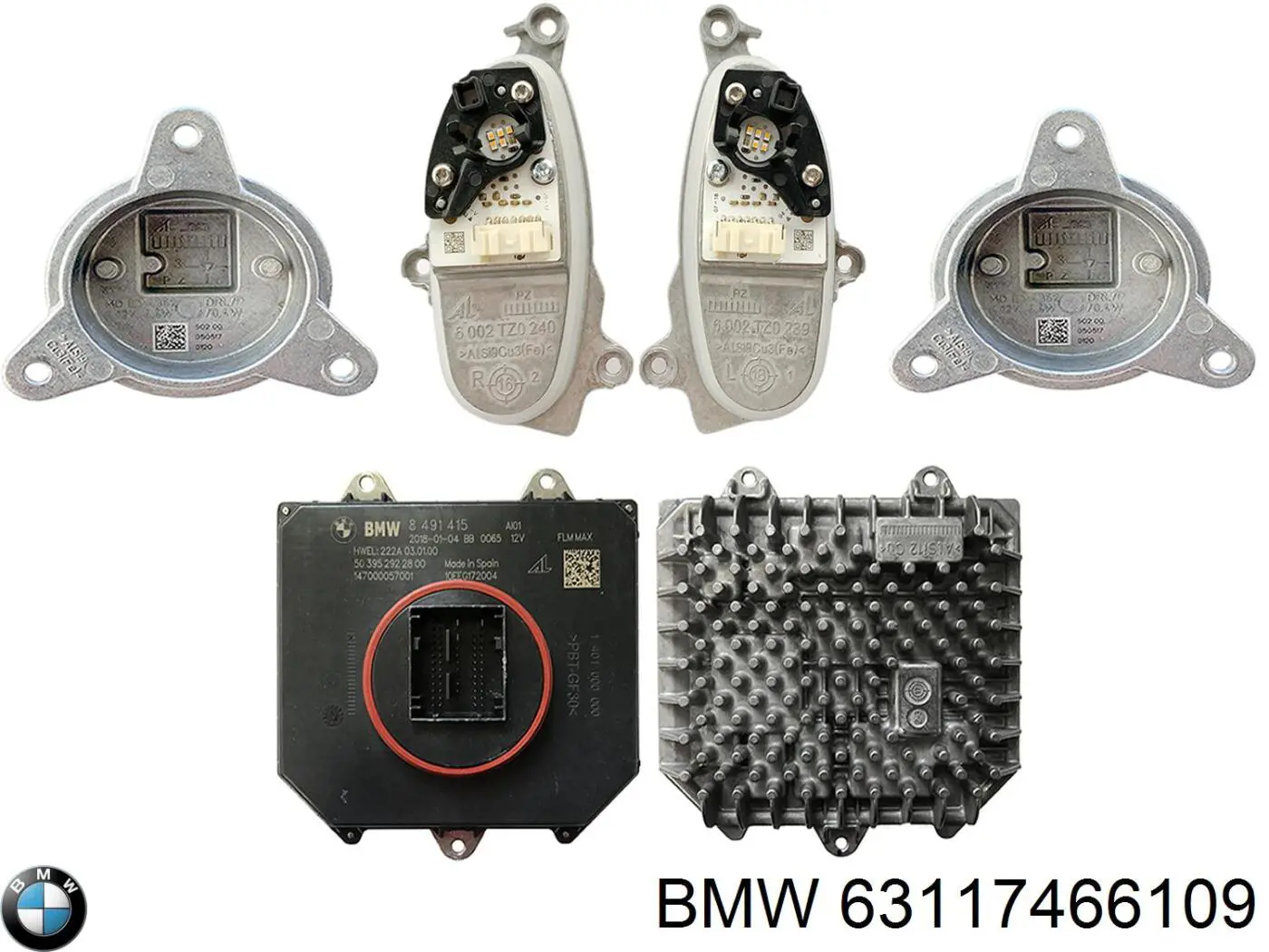 Блок керування освітленням 63117466109 BMW
