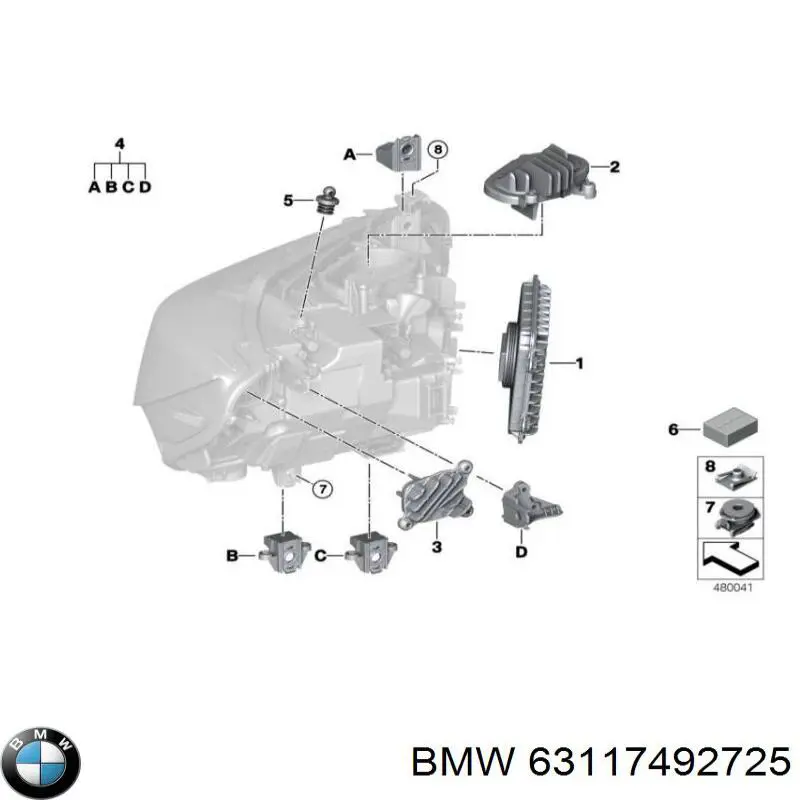  63117492725 BMW