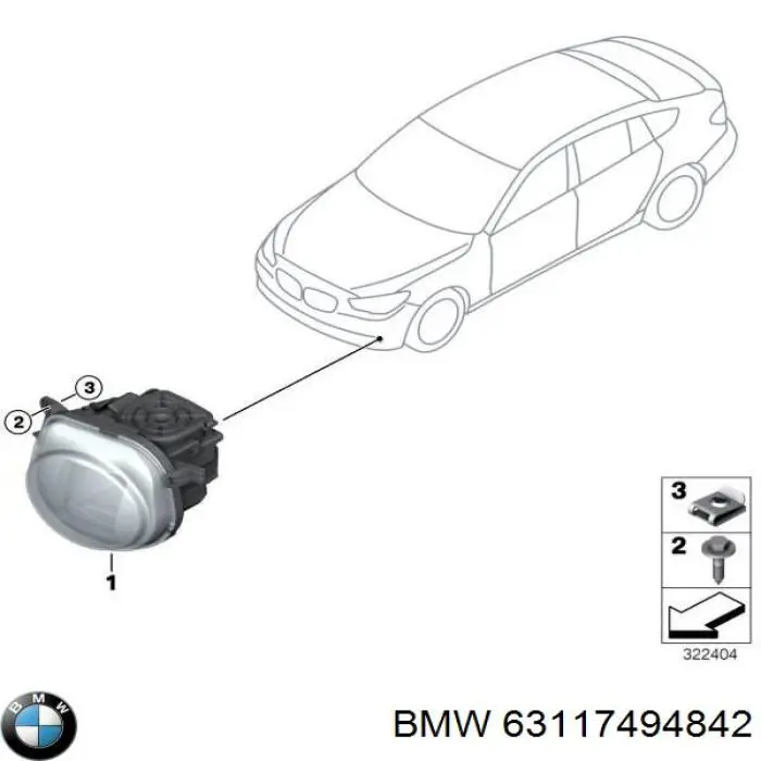  63117494842 BMW