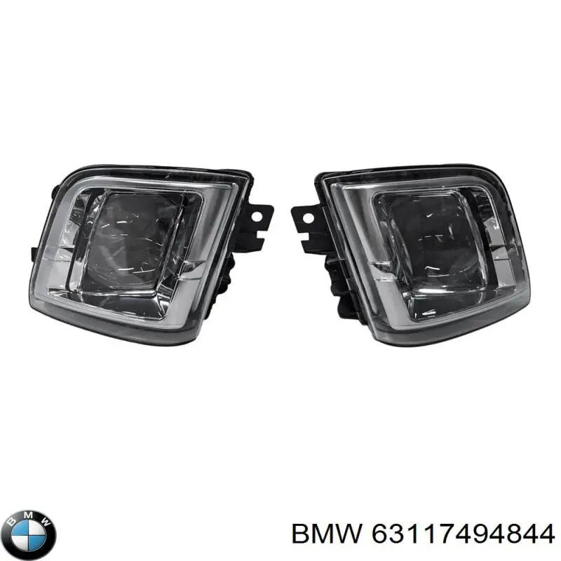 63117494844 BMW Права протитуманні фари