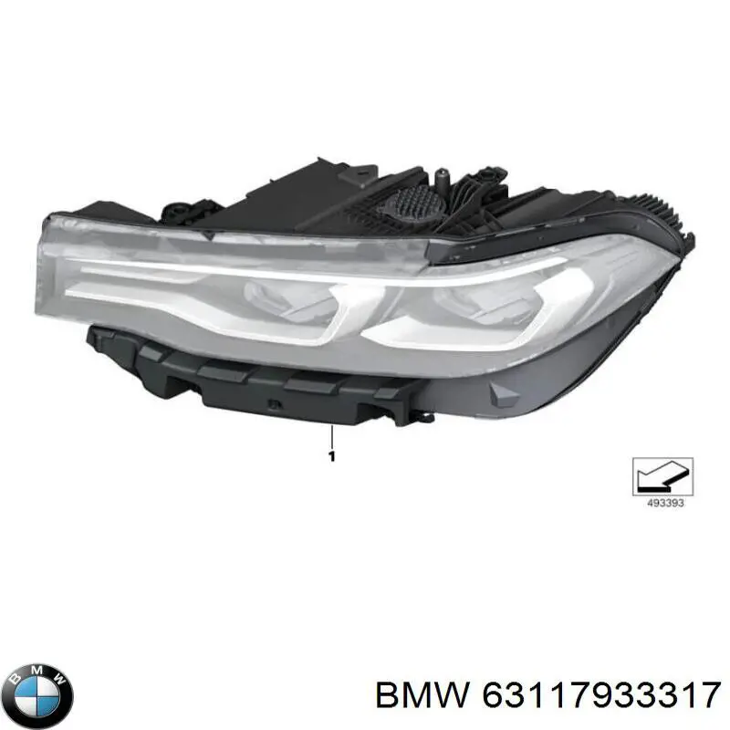  BMW 63117933317 ціна, від 253.39 USD
