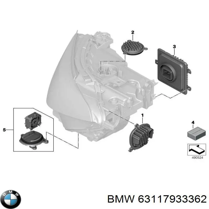  63117933362 BMW