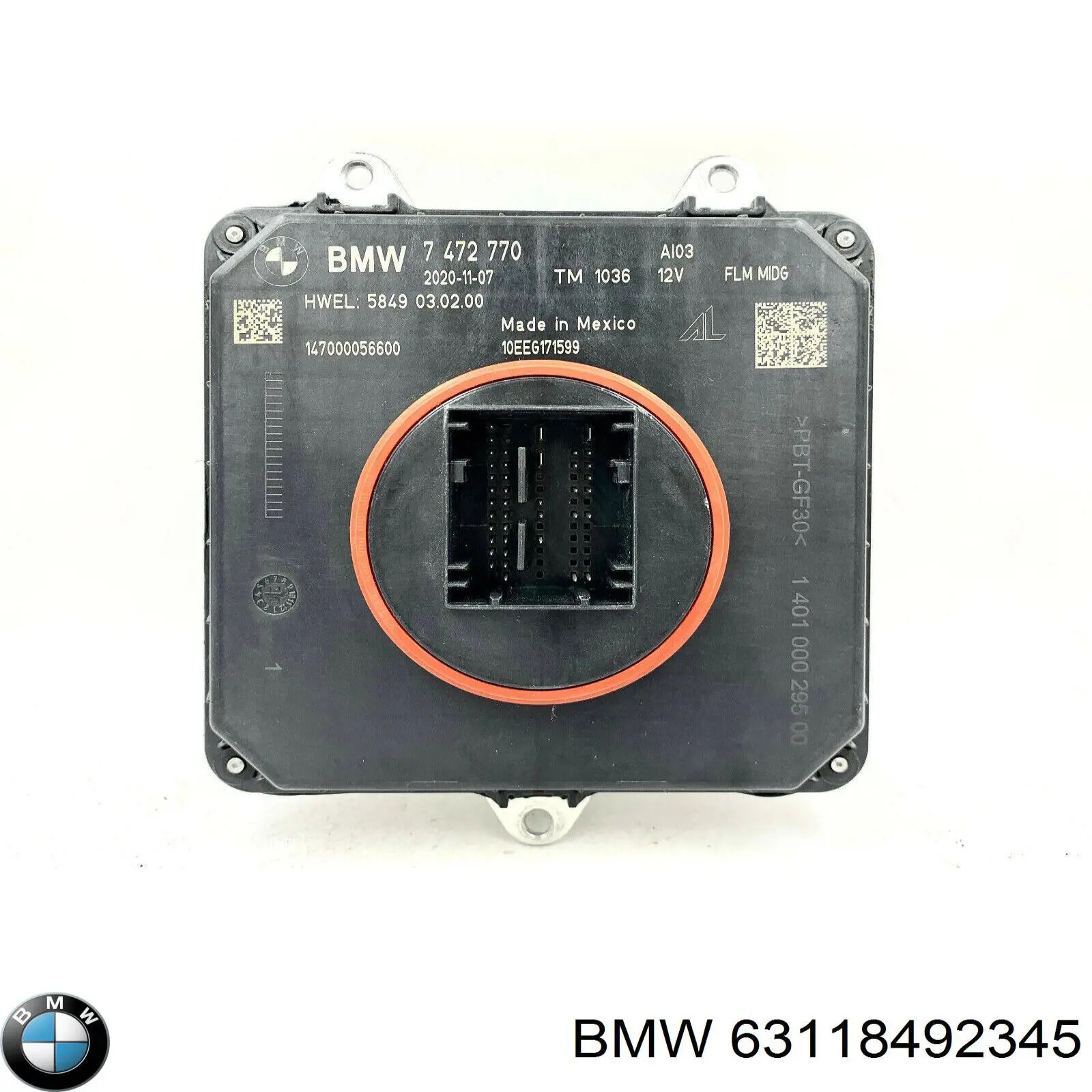 63118492345 BMW 