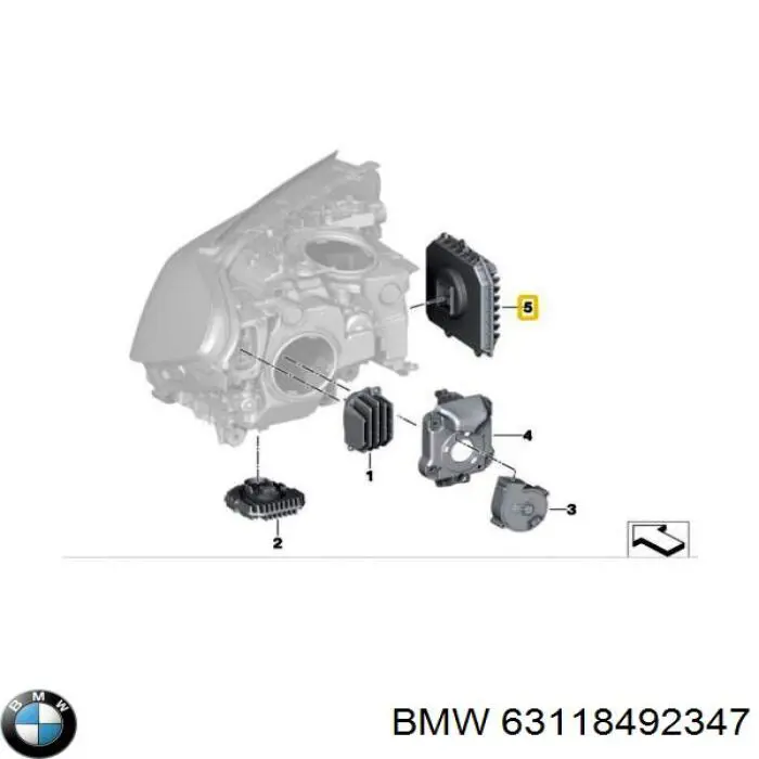  63118492347 BMW