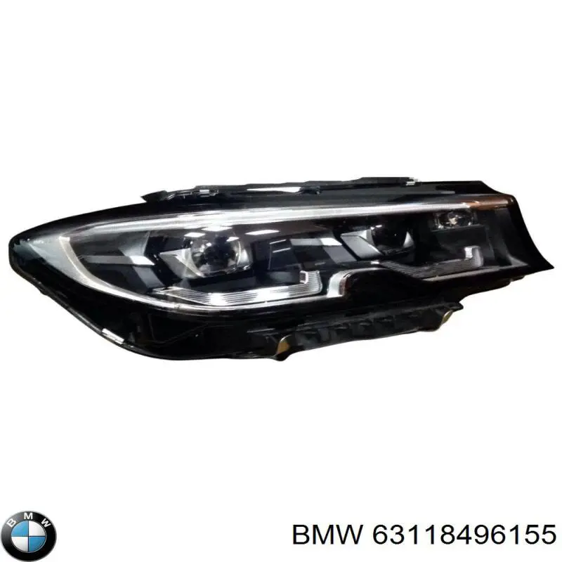Купити 63118496155 BMW Основна фара в зборі ліва