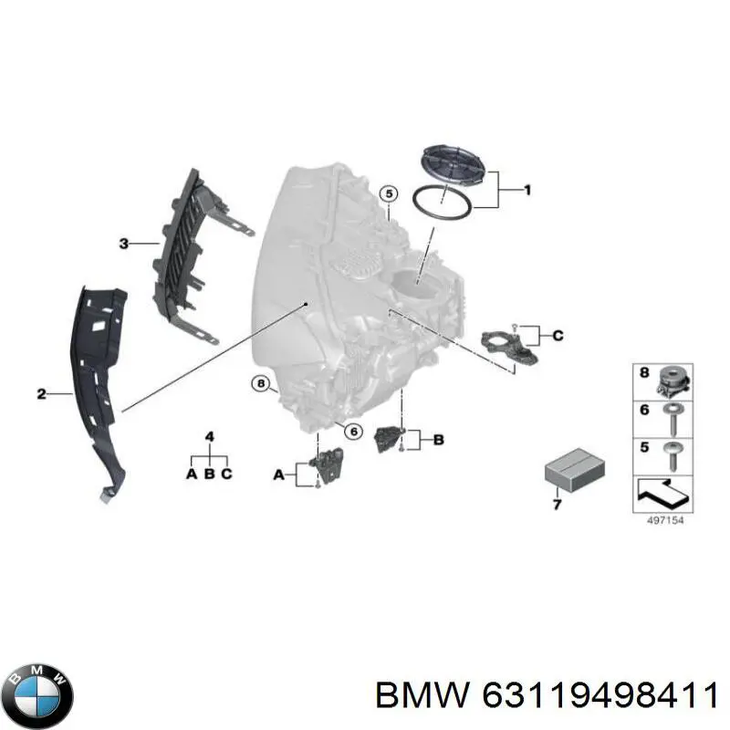  63119498411 BMW