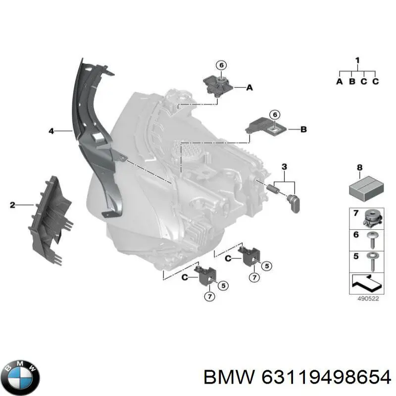  63119498654 BMW