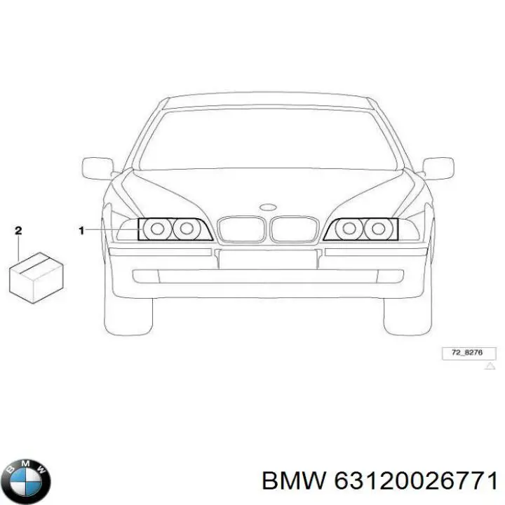  BMW 63120026771 ціна, від 35.13 USD