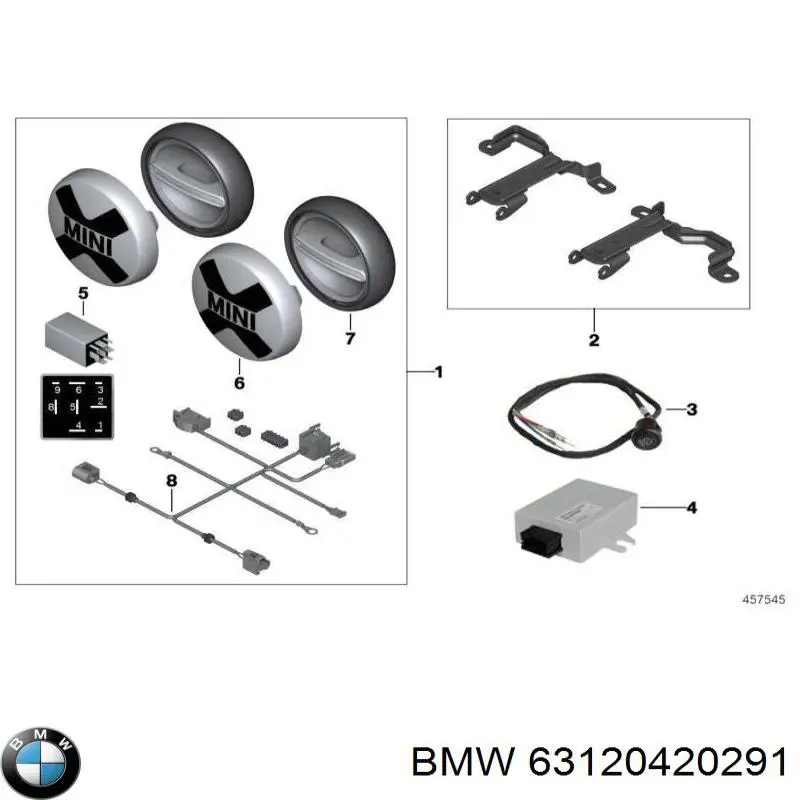  BMW 63120420291 ціна, від 181.39 USD