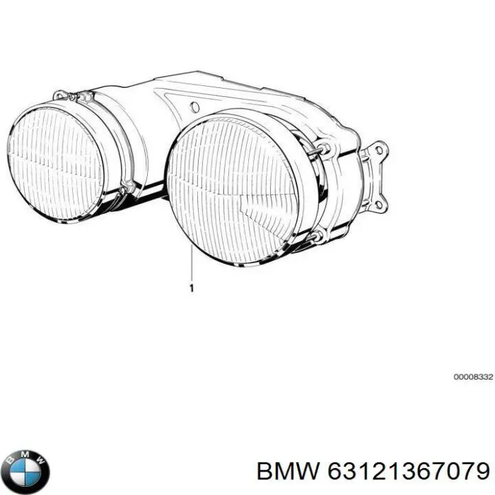 Фари BMW 63121367075 ціна, від 312.09 USD
