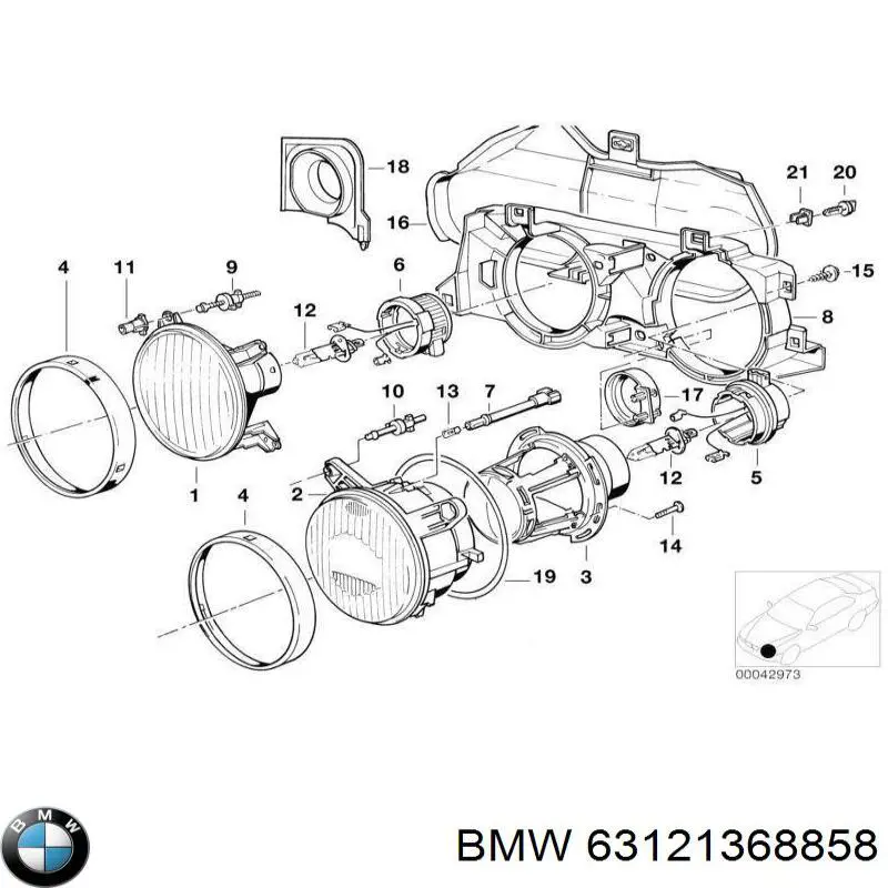 63121368858 BMW 