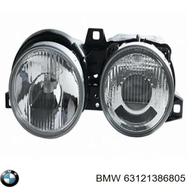 Фара ліва 63121386729 BMW