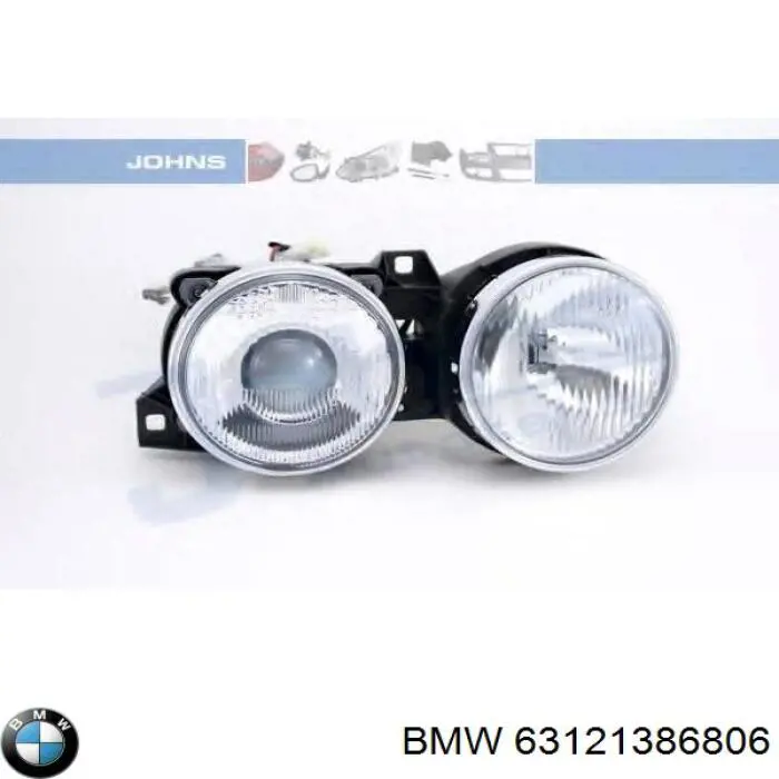 Фара права 63121386806 BMW