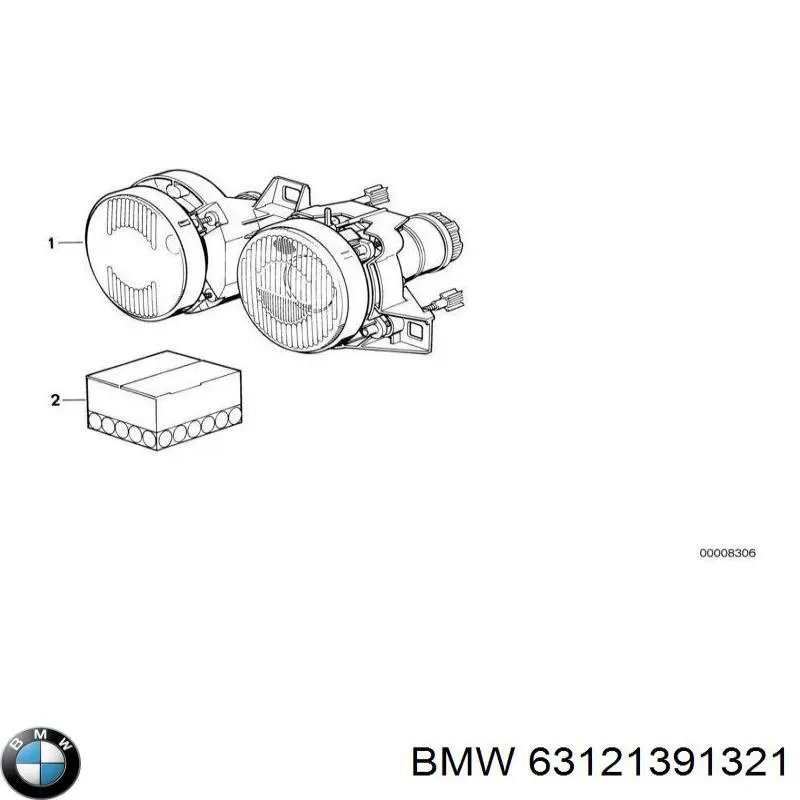 Фари BMW 63121391321 ціна, від 95.86 USD